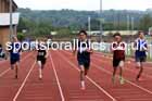 Boys 200 metres, 2025 Northumberland Schools Track and Fields, Wentworth, Hexham. Photo: David T. Hewitson/Sports for All Pics